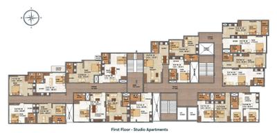 Project Image of 1335.0 - 2165.0 Sq.ft 2 BHK Apartment for buy in Archana Grand Kanak