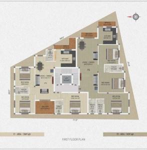 Project Image of 653.0 - 1459.0 Sq.ft 1 BHK Apartment for buy in Green Sai Shrishti Flats