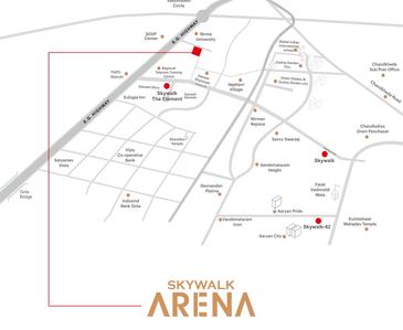 Project Image of 1110.4 - 1576.05 Sq.ft 3 BHK Apartment for buy in Gopinath Skywalk Arena