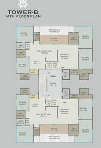 Project Image of 1345.0 - 2706.0 Sq.ft 3 BHK Apartment for buy in Tiara By Courtyard