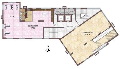 Project Image of 2150.0 - 2200.0 Sq.ft 3 BHK Apartment for buy in Multicon Estelle