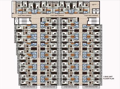 Project Image of 0.0 - 650.0 Sq.ft 1 RK Apartment for buy in Saraswati Smart Studios