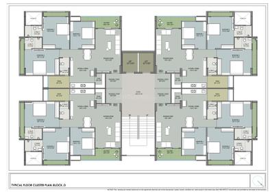 Project Image of 911.81 - 987.8 Sq.ft 3 BHK Apartment for buy in Saffron Flora