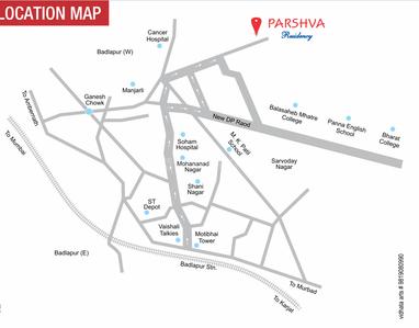 Project Image of 213.0 - 312.0 Sq.ft 1 BHK Apartment for buy in Parshva Residency Wing C