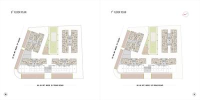 Project Image of 1064.01 - 1421.91 Sq.ft 3 BHK Apartment for buy in Satvaraj Satva Prime