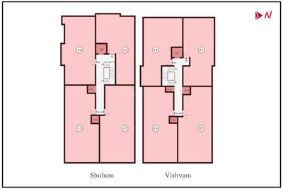 Project Image of 909.0 - 1689.0 Sq.ft 2 BHK Apartment for buy in DAC Shubam And Vishvam