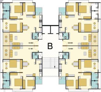 Project Image of 691.0 - 999.0 Sq.ft 2 BHK Apartment for buy in Bansari Greencity 2