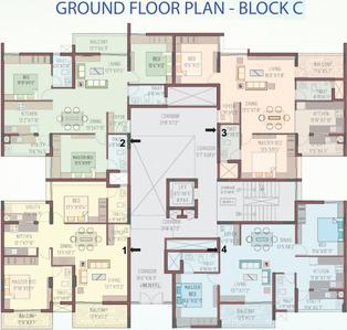 Project Image of 732.0 - 1656.0 Sq.ft 1 BHK Apartment for buy in Mythreyi Naimisha