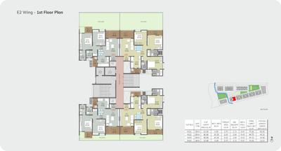 Project Image of 520.44 - 870.59 Sq.ft 2 BHK Apartment for buy in Majestique Towers East Phase 1