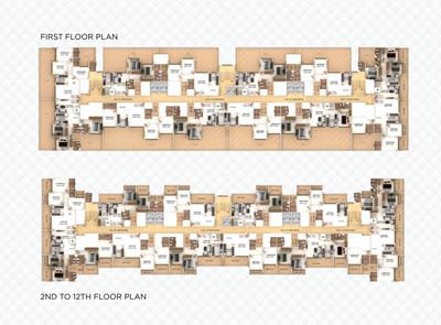 Project Image of 598.26 - 1307.06 Sq.ft 2 BHK Apartment for buy in GBK Vishwajeet Prime