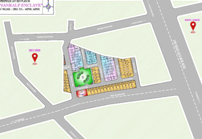 Project Image of 800.4 - 1743.86 Sq.ft Residential Plot Plot for buy in Gulmohar Sankalp Enclave