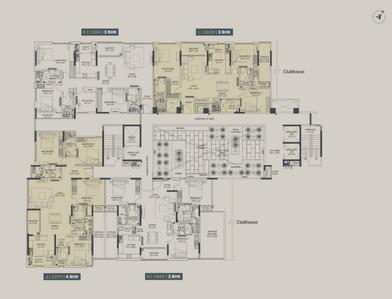 Project Image of 1628.0 - 2579.0 Sq.ft 3 BHK Apartment for buy in Appaswamy The Broadstone