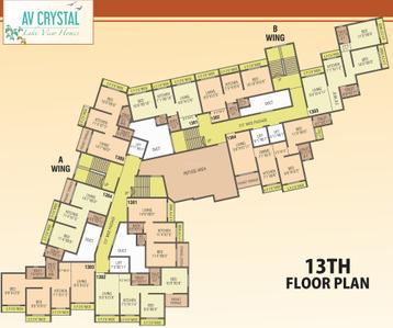 Project Image of 385.0 - 616.0 Sq.ft 1 BHK Apartment for buy in AV Crystal