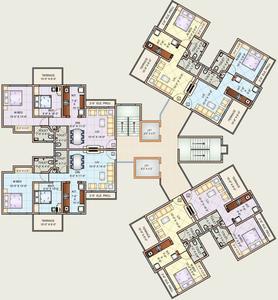 Project Image of 411.0 - 636.0 Sq.ft 1 BHK Apartment for buy in Charms Heights Phase I B1 And B4