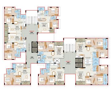 Project Image of 601.92 - 849.92 Sq.ft 2 BHK Apartment for buy in Shivman Aura Parisar