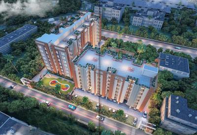 Project Image of 721.0 - 801.0 Sq.ft 3 BHK Apartment for buy in Bhikamji Marvella