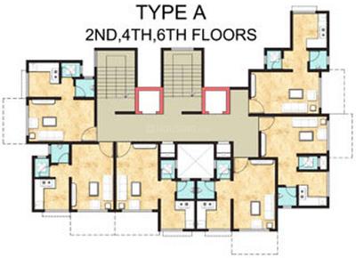 Project Image of 175.0 - 321.0 Sq.ft 1 RK Apartment for buy in Moraj Maa Smriti A To C And E To H