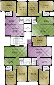 Aditya New Ekta CHS Cluster Plan 1