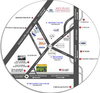 Project Image of 1800.0 - 2400.0 Sq.ft Residential Plot Plot for buy in Wisdom Sri Sai Garden