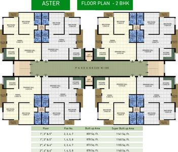 Project Image of 1116.0 - 1603.0 Sq.ft 2 BHK Apartment for buy in Blue Lotus Orange Woods