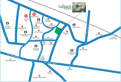 Project Image of 1053 Sq.ft 2 BHK Apartment / Flat for sale in Hadapsar for Rs. 11300000