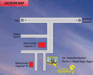 Project Image of 595.57 - 758.64 Sq.ft 2 BHK Apartment for buy in Maharshee Manohar