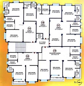 Project Image of 577.0 - 1304.0 Sq.ft 1 BHK Apartment for buy in Dimension Anil Ajit Apartment