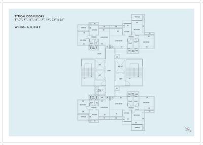 Project Image of 850 Sq.ft 2 BHK Apartment / Flat for sale in Ghansoli for Rs. 19000000