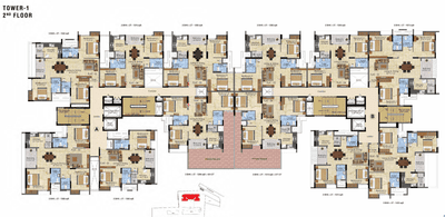 Project Image of 992.0 - 2457.0 Sq.ft 2 BHK Apartment for buy in Radiance Suprema