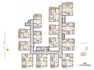 Project Image of 1080.0 - 1895.0 Sq.ft 2 BHK Apartment for buy in SRR The Elites