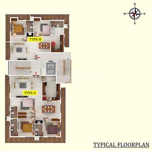 Project Image of 1200.0 - 1800.0 Sq.ft 2 BHK Apartment for buy in Dream Flower Cascia