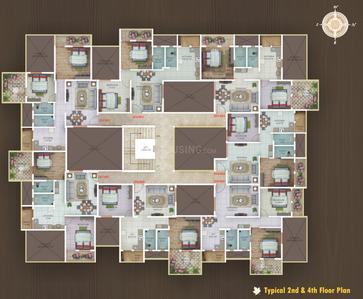 Project Image of 0.0 - 426.0 Sq.ft 2 BHK Apartment for buy in Shanti Maple Enclave