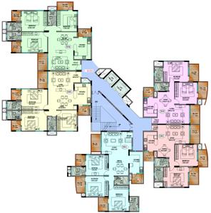 Project Image of 1185.0 - 1785.0 Sq.ft 2 BHK Apartment for buy in Hinduja Lake Front Estate