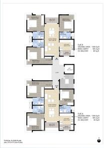 Project Image of 0.0 - 1304.0 Sq.ft 3 BHK Apartment for buy in Tuya Sharon Rose