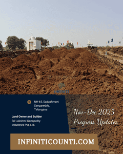 Project Image of 1539.0 - 2700.0 Sq.ft Residential Plot Plot for buy in Alekhya Infiniti Counti