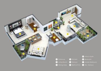 Project Image of 513.0 - 819.0 Sq.ft 1 BHK Apartment for buy in Kaka Homes