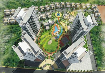 Project Image of 950.0 - 1600.0 Sq.ft 2 BHK Apartment for buy in Nirmaan Aasamant Phase 1