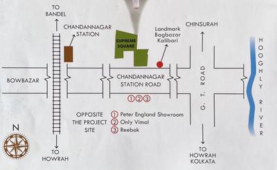 Project Image of 1205.0 - 1323.0 Sq.ft 3 BHK Apartment for buy in Supreme Square