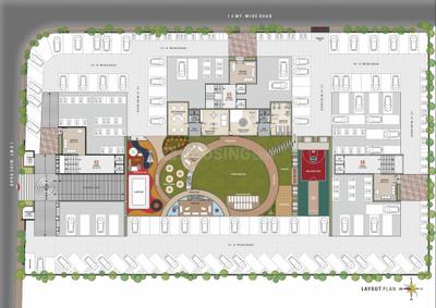 Project Image of 1940 Sq.ft 3 BHK Apartment / Flat for sale in Pal Gam for Rs. 8245940