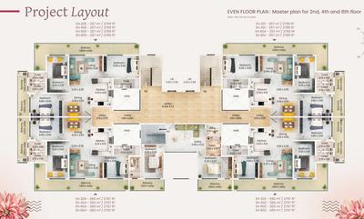 Project Image of 1786.81 - 3939.59 Sq.ft 3 BHK Duplex for buy in Prabhu Empress Hill