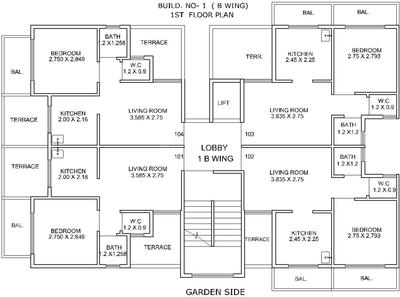 Project Image of 157.0 - 437.0 Sq.ft 1 BHK Apartment for buy in Bhagyashree Shivani Heritage