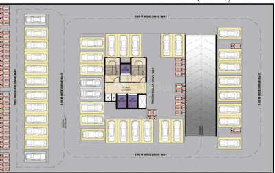 Project Image of 705.0 - 980.0 Sq.ft 2 BHK Apartment for buy in Reliable Balaji Theo