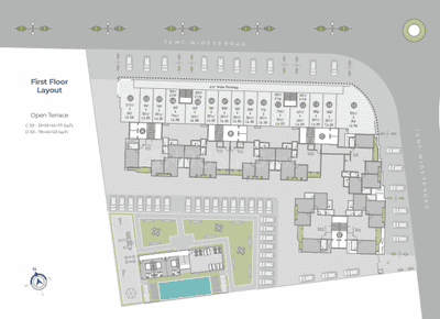 Project Image of 1084.0 - 1317.0 Sq.ft 3 BHK Apartment for buy in Shree Siddheshwar Happylife