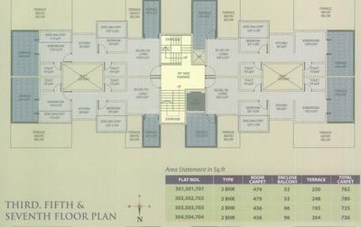Project Image of 0.0 - 429.0 Sq.ft 2 BHK Apartment for buy in Krushnarang Skylight