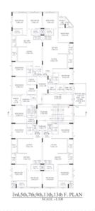 Project Image of 908.04 - 1095.23 Sq.ft 3 BHK Apartment for buy in Sunrise Platinum