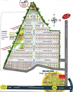 Vikhyath Haritha Vanam Layout Plan 1