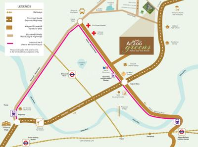Project Image of 335.0 - 350.5 Sq.ft 1 BHK Apartment for buy in Arzoo Greens