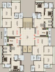 Project Image of 544.0 - 751.0 Sq.ft 2 BHK Apartment for buy in Maruti Radhe Elegance Block A B C D And E
