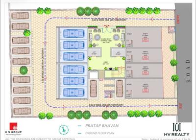 Project Image of 705.04 - 1195.98 Sq.ft 2 BHK Apartment for buy in HS Pratap Bhavan