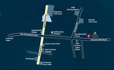 Project Image of 1215.0 - 1575.0 Sq.ft 2 BHK Apartment for buy in DSR Vertex And Apex